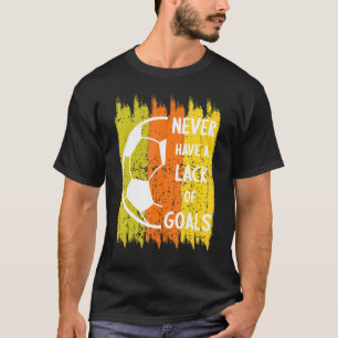 Camiseta Bola de fútbol de los antiguos colores otoñales