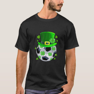 Camiseta Bola de fútbol Shamrock Funny Irish St Patrick Day