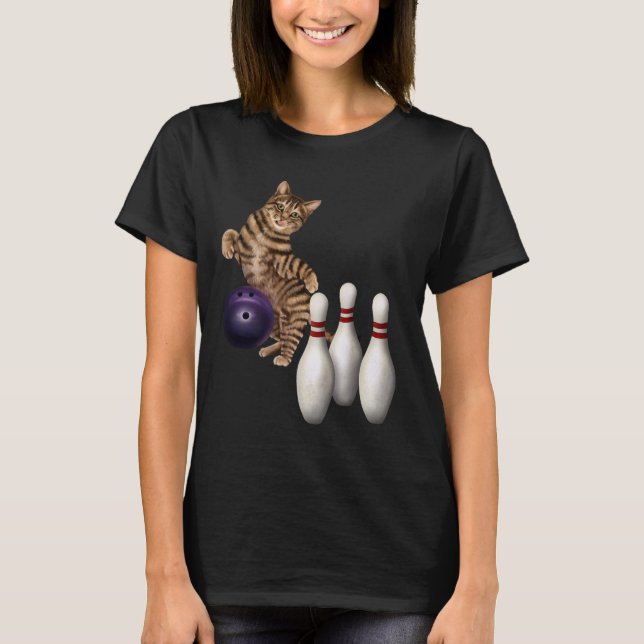 Camiseta Bola de gato divertida (Anverso)