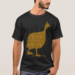 Camiseta Bola De Guinea Para Mujeres Chica Pearl hen Bird A