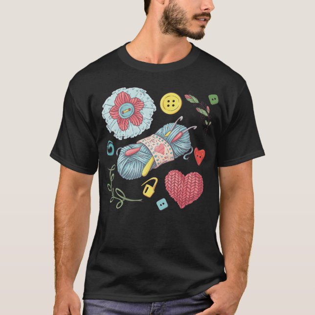 Camiseta Bola de Hilo y Manualidades (Anverso)