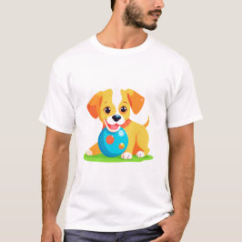 Camiseta Bola de juego de perros