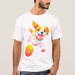 Camiseta Bola de juego de perros