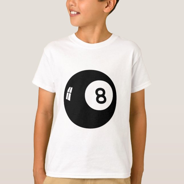 Camiseta Bola de la magia 8 (Anverso)