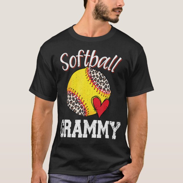 Camiseta Bola de leopardo Grammy Softball (Anverso)