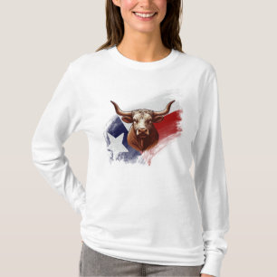 Camiseta Bola de longhorn de Texas