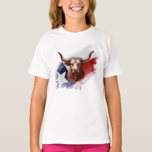 Camiseta Bola de longhorn de Texas