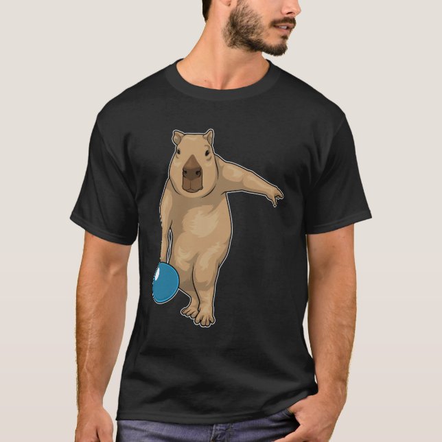 Camiseta Bola de marionetas de Capibara (Anverso)