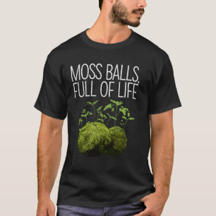 Camiseta Bola de musgo Kokedama Plantación de jardinería ja