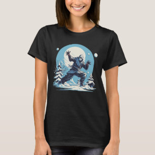 Camiseta Bola de nieve como Ninja para el Snowballer y el c