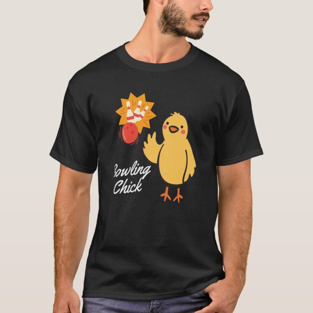 Camiseta Bola de pollo de pollo (Anverso)
