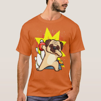 Camiseta Bola de Pug Niños Pugs Perros Chemise Fiesta Regal