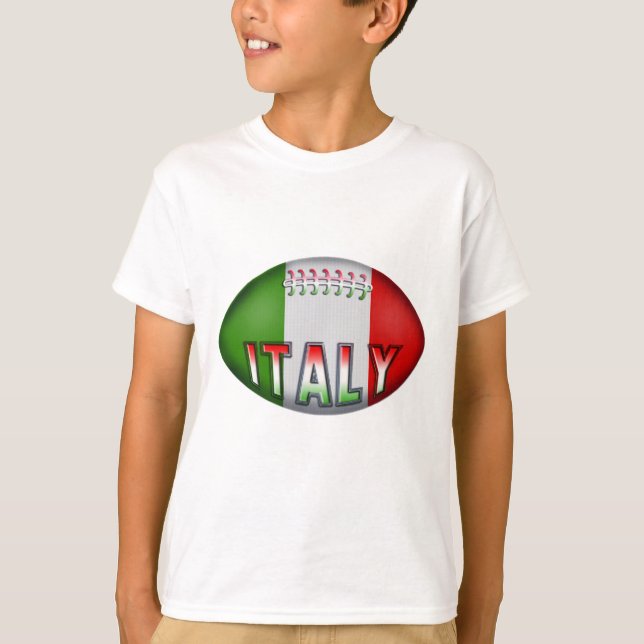 Camiseta Bola de rugbi de Italia (Anverso)