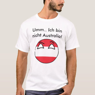 Camiseta Bola del país de Austria no Australia