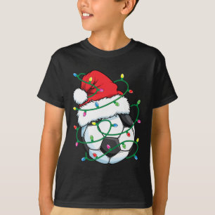 Camiseta Bola deportiva de Santa Fútbol Hombres Navidades d