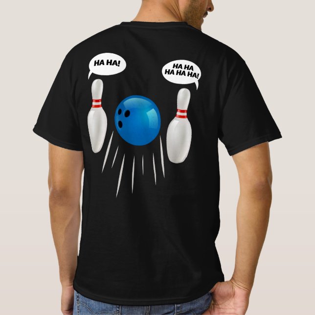 Camiseta Bola divertida - Regalo para Bowlers (Reverso)