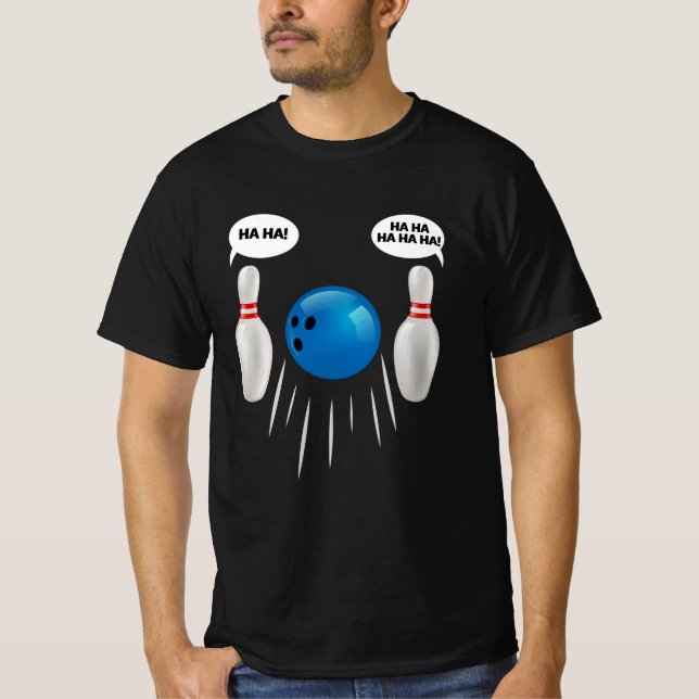 Camiseta Bola divertida - Regalo para Bowlers (Anverso)
