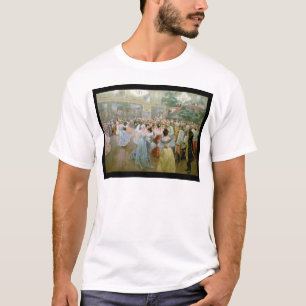 Camiseta Bola en el Hofburg, 1900 de la corte