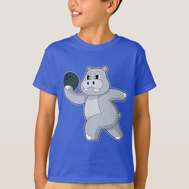 Camiseta Bola Hippo Bowling (Anverso)