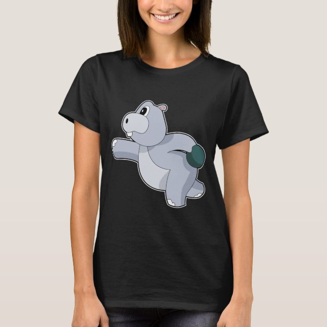 Camiseta Bola Hippo Bowling (Anverso)