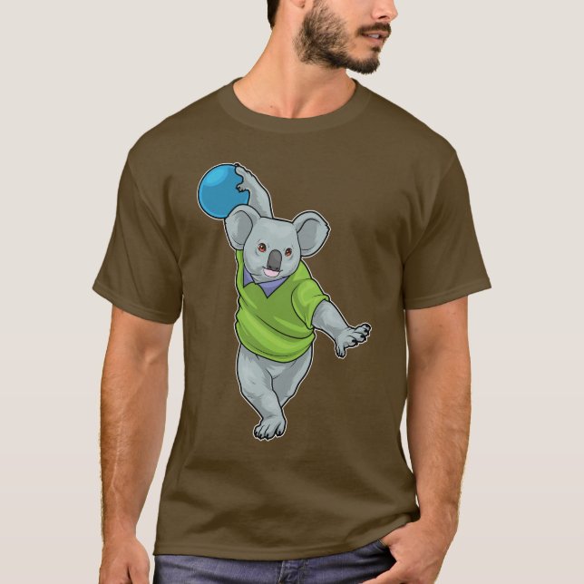 Camiseta Bola Koala Bowling (Anverso)