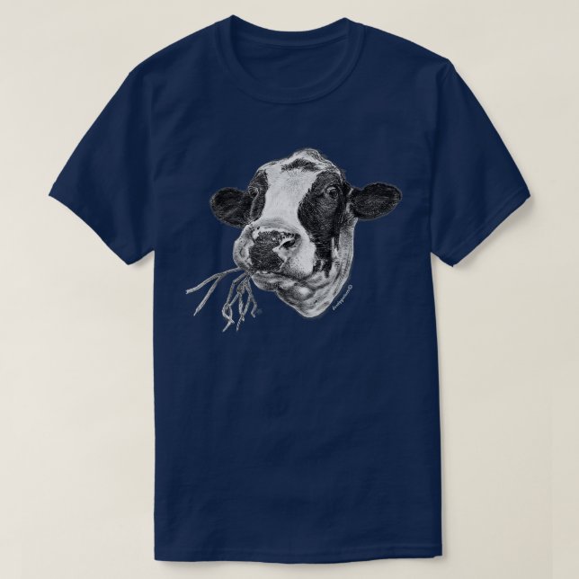 Camiseta Bola lechera Frisia de Holstein (Diseño del anverso)