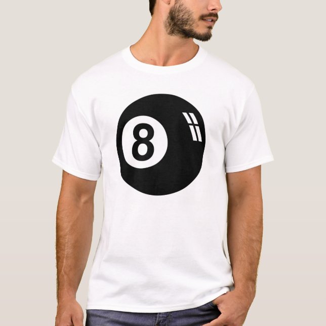 Camiseta Bola ocho (Anverso)