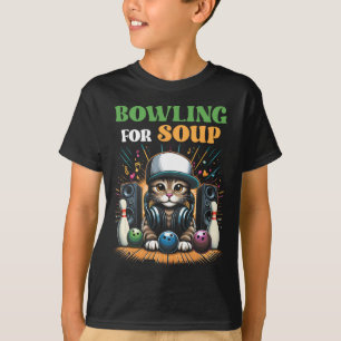 Camiseta Bola Para Sopa Estilo Gato Dj Gato De Música Con É
