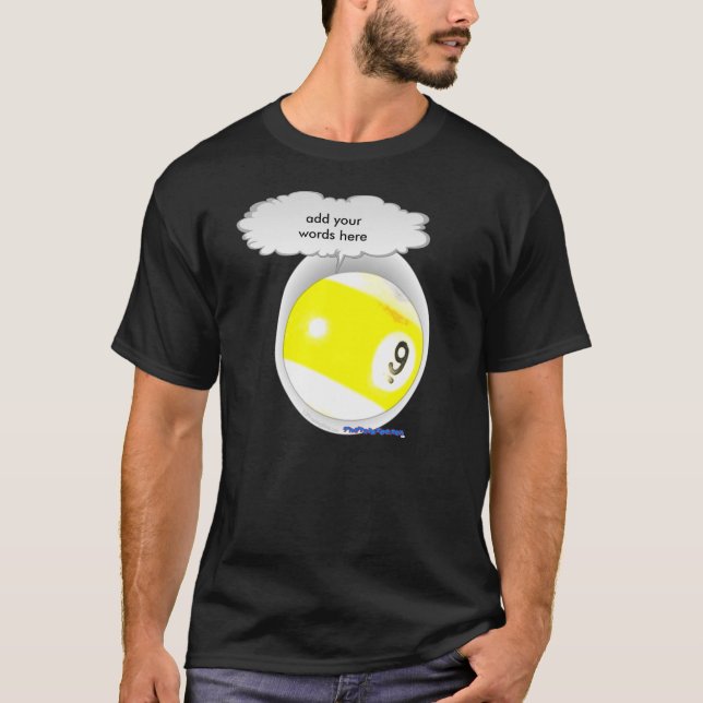 Camiseta Bola que habla 9 (Anverso)