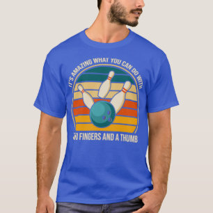 Camiseta Bola sarcástica de dos dedos y una T