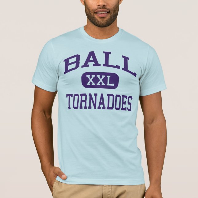 Camiseta Bola - tornados - High School secundaria - (Anverso)