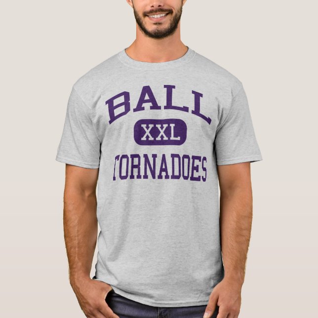 Camiseta Bola - tornados - High School secundaria - (Anverso)