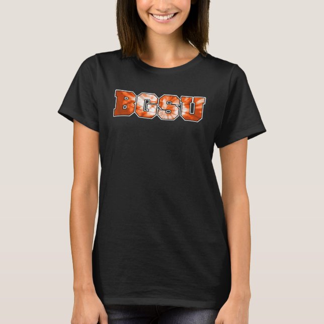 Camiseta Bola Verde BGSU Falcons Tye (Anverso)