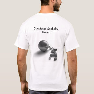 Camiseta Bola Y Cadena De Bachelor Condenada