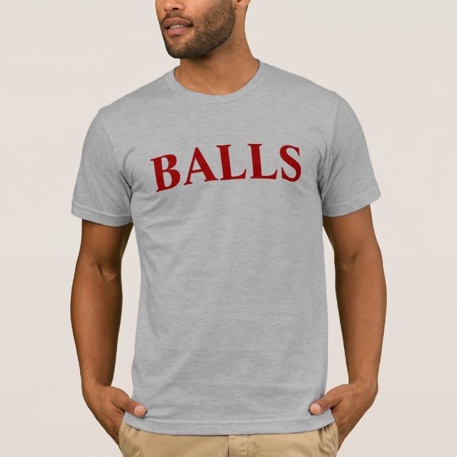 CAMISETA BOLAS (Anverso)