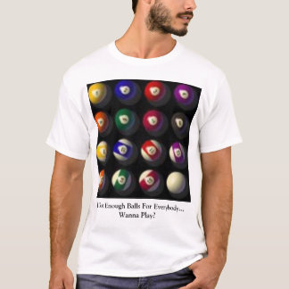 Camiseta bolas