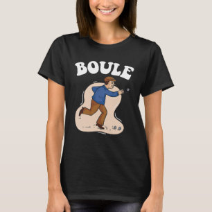 Camiseta Bolas Boule para la pelota de Boulder Petanque Bou