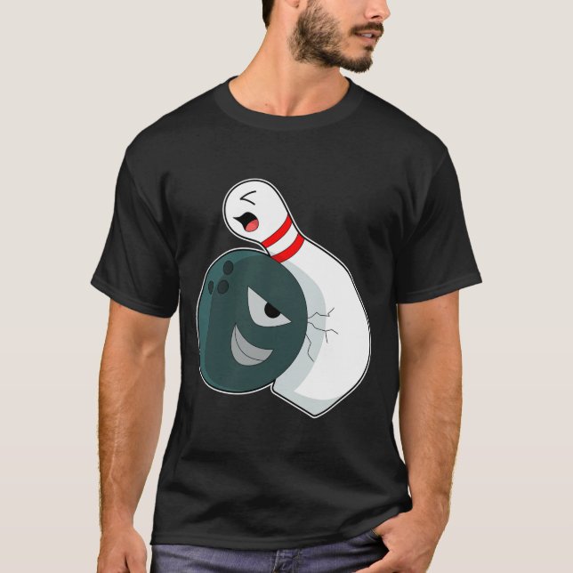 Camiseta Bolas Bowling Bowling Bowling (Anverso)
