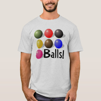 Camiseta ¡Bolas coloridas de las bolas!