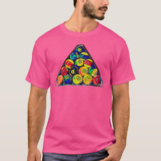 Camiseta Bolas de billar de Billiards TShirt Classic TShirt