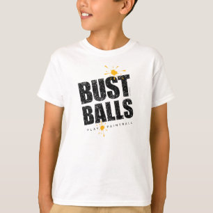 Camiseta Bolas de bola de pintura