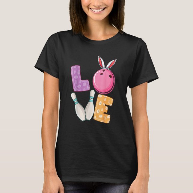 Camiseta Bolas de bolas Amp Pins Bunny Ears Huevo Caza Fase (Anverso)