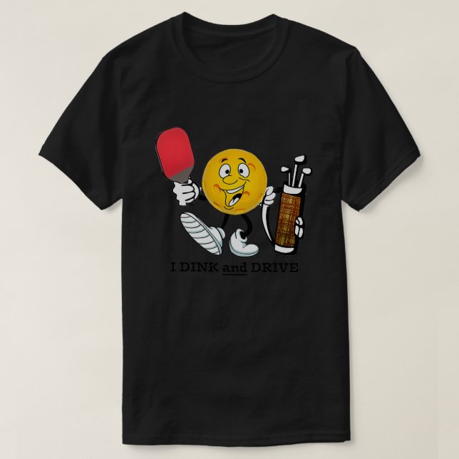 Camiseta Bolas de bolas de agua que bebo y maneja ATT Class (Diseño del anverso)