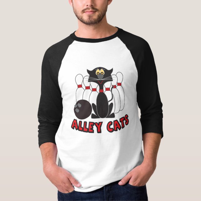 Camiseta Bolas de bolas de los gatos de alley (Anverso)
