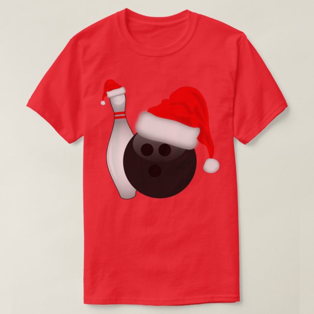 Camiseta Bolas de bolas para navidades y alfiler (Diseño del anverso)