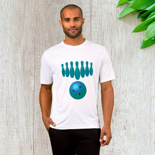 Camiseta Bolas de boliche y deportes divertidos