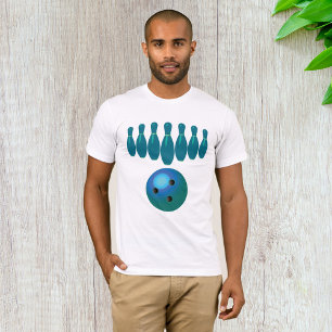 Camiseta Bolas de boliche y deportes divertidos