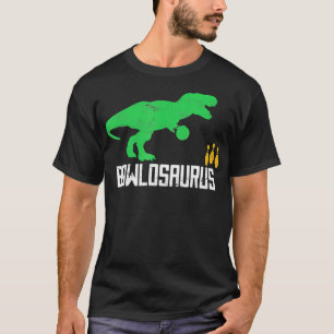 Camiseta Bolas de Bowler Dinosaur Player Ball Pin
