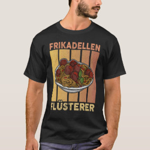 Camiseta Bolas de carne Spaghetti Cuisine Italia Carniceros
