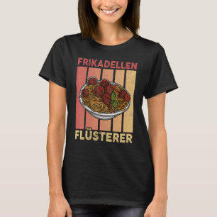 Camiseta Bolas de carne Spaghetti Cuisine Italia Carniceros